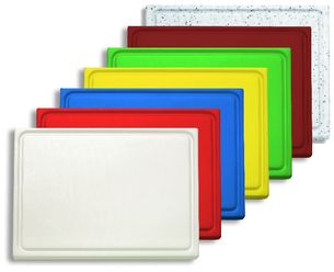 DICK-Koch-Schlachter-Werkzeug, Kunststoff-Schneidbrett mit Saftrille