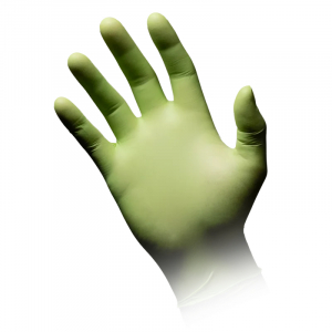 AMPRI-Hygiene, Einweg-Nitril-Einmal-Untersuchungs-Handschuhe, STYLE APPLE, puderfrei, apfelgr�n, Pkg � 100 St�ck, VE = 10 Pkg.