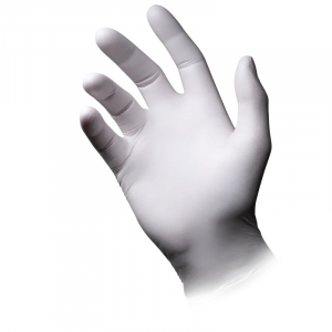 AMPRI-Hygiene, Einweg-Nitril-Einmal-Untersuchungs-Handschuhe, ECO PLUS, puderfrei, wei, Pkg  100 Stck, VE = 1 Pkg.