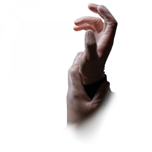 AMPRI-Hygiene, Einweg-Vinyl-Einmal-Untersuchungs-Handschuhe, ECO PLUS, puderfrei, wei, Pkg  100 Stck, VE = 10 Pkg.