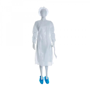 AMPRI-Hygiene, Einweg-Einmal-Schutzset, MED COMFORT, Kittel, Handschuhe, Mundschutz usw., wei�, VE = 50 St�ck