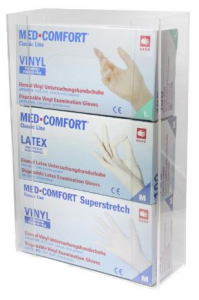 AMPRI-Handschuhhalter aus Edelstahl, geschliffen