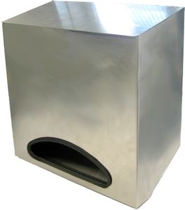 Ampri-Hygiene, Universal-Edelstahl-Spender f�r Einmal - Einweg - Handschuhe, Klipphauben, �rmelschoner usw., VE = 1 Stk.