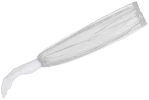 AMPRI-Hygiene, Einweg-PP-�rmelschoner, Einmal-Armschoner, MED COMFORT, 220 x 440 mm, wei�, VE = 100 Stk.