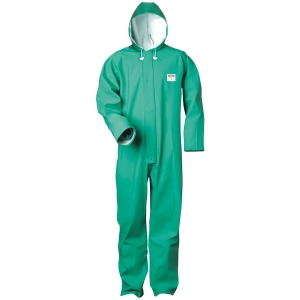 F-TECTOR-Hygiene, Einweg-Overall, Schutzanzug, Einmal-Schutzoverall, *CHEM-STAR*, gr�n