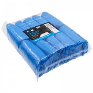 FITZNER-Hygiene, Einweg-Einmal-CPE-berziehschuhe, blau, VE = 1 Karton  20 Pkg. (2000 Stk.)