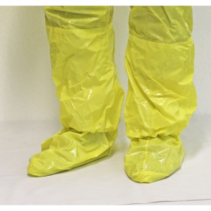 ASATEX-Hygiene, CoverChem Chemikalien-Einweg-Overall, Schutzanzug, Einmal-Schutzoverall, 301, gelb, VE = 15 Stk.