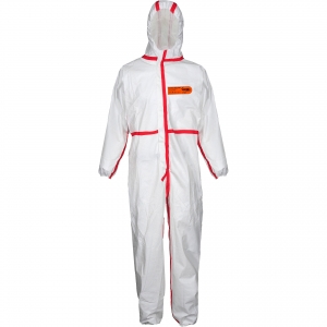 ASATEX-Hygiene, Einweg-Overall, Schutzanzug, Einmal-Schutzoverall, CoverStarPlus CS400, weiss, VE = 50 Stk.