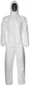 ASATEX-Hygiene, PROSHIELD 20 CHF5 Einweg-Overall, Schutzanzug, Einmal-Schutzoverall, POK-BASIC, weiss, VE = 50 Stk.