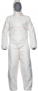 ASATEX-Hygiene, PROSHIELD 20 SFR CHF Einweg-Overall, Schutzanzug, Einmal-Schutzoverall, POK-FR, weiss, VE = 50 Stk.