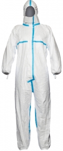 ASATEX-Hygiene, TYVEK 600 PLUS CHA5 Einweg-Overall, Schutzanzug, Einmal-Schutzoverall, TOKV, weiss, VE = 80 Stk.