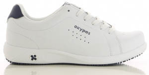 OXYPAS-White-Line, Damen-Arbeits-Berufs-Sicherheits-Schuhe, Halbschuhe, EVA, wei