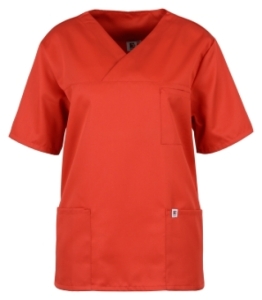 BEB-Schlupfkasack - Nature Unisex, rot