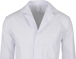 BEB-Jobwear, Herren-Arbeits-Mantel, Berufsmantel, Kittel, 210 g/m2, wei�