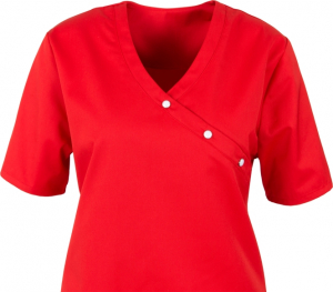 BEB-Jobwear, Damen-Schlupfkasack, Arbeits-Berufs-Kasack, 180 g/m, rot