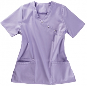 BEB-Jobwear, Damen-Schlupfkasack, Arbeits-Berufs-Kasack, 180 g/m, flieder