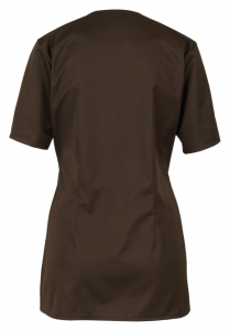 BEB-Jobwear, Damen-Schlupfkasack, Arbeits-Berufs-Kasack, 180 g/m, chocolate brown