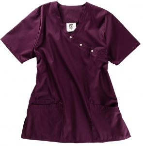BEB-Jobwear, Damen-Schlupfkasack, Arbeits-Berufs-Kasack, cassis