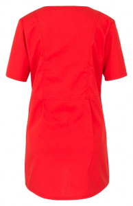 BEB-Jobwear, Damenkasack, Arbeits-Berufs-Kasack, Stretchgewebe, 150 g/m�, rot