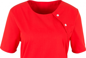 BEB-Jobwear, Damenkasack, Arbeits-Berufs-Kasack, Stretchgewebe, 150 g/m�, rot