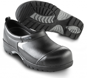 SIKA-Footwear, S3-Arbeits-Berufs-Sicherheits-Clogs, SUPER, geschlossen, schwarz