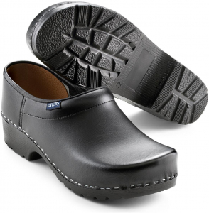 SIKA-Footwear, Arbeits-Berufs-Clogs, TRADITIONEL, geschlossen, schwarz