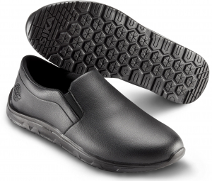 SIKA-Footwear, O2 Arbeits-Berufs-Slipper, Stable, schwarz