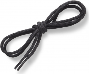 SIKA-White-Line, Schuhzubehr, Schnrsenkel, Brynje laces, schwarz