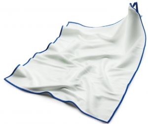 MEGA-CLEAN-Hygiene, Mikrofasertuch, Polier-/Geschirrtuch, weiss