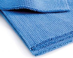 MEGA-CLEAN-Hygiene, Mikrofasertuch, Pflegetuch, blau