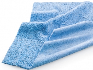 MEGA-CLEAN-Hygiene, Mikrofasertuch, Staub- und Poliertuch, blau