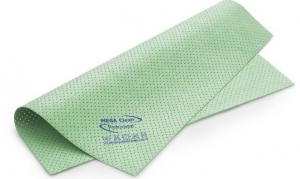 MEGA-CLEAN-Hygiene, Mikrofasertuch, Kunstledertuch, gelocht, das vegane MEGA Powertuch, grn
