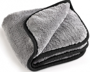 MEGA-CLEAN-Hygiene, Mikrofasertuch, Mega Flauschtuch, grau