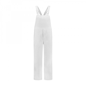 Hygiene Latzhose Polyester/Baumwolle, 260g/m�, wei�