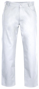 Teamdress-Jobwear-Service, Herren-Arbeits-Berufs-Hose, 5 Pocket Hose, wei�